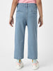 Nautinati Girls' Solid Classic Fit Cotton Denim Jeans