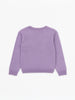 Nautinati Lavender Cable-Knit Sweater For Girls
