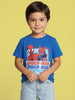 Nautinati Boys' 100% Cotton Crew Neck Marvel Spiderman Placement Print T-shirt
