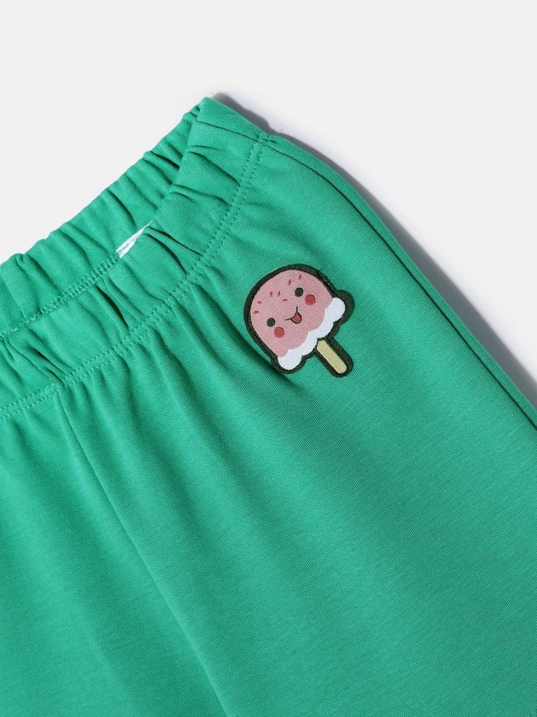 Nautinati Boys' 100% Cotton Shorts | Pigment Print | Pack of 2 | Age 0 - 2 Years