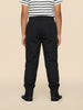 Nautinati Boys’ Solid Relaxed Fit Woven Parachute Pants with Utility Pockets