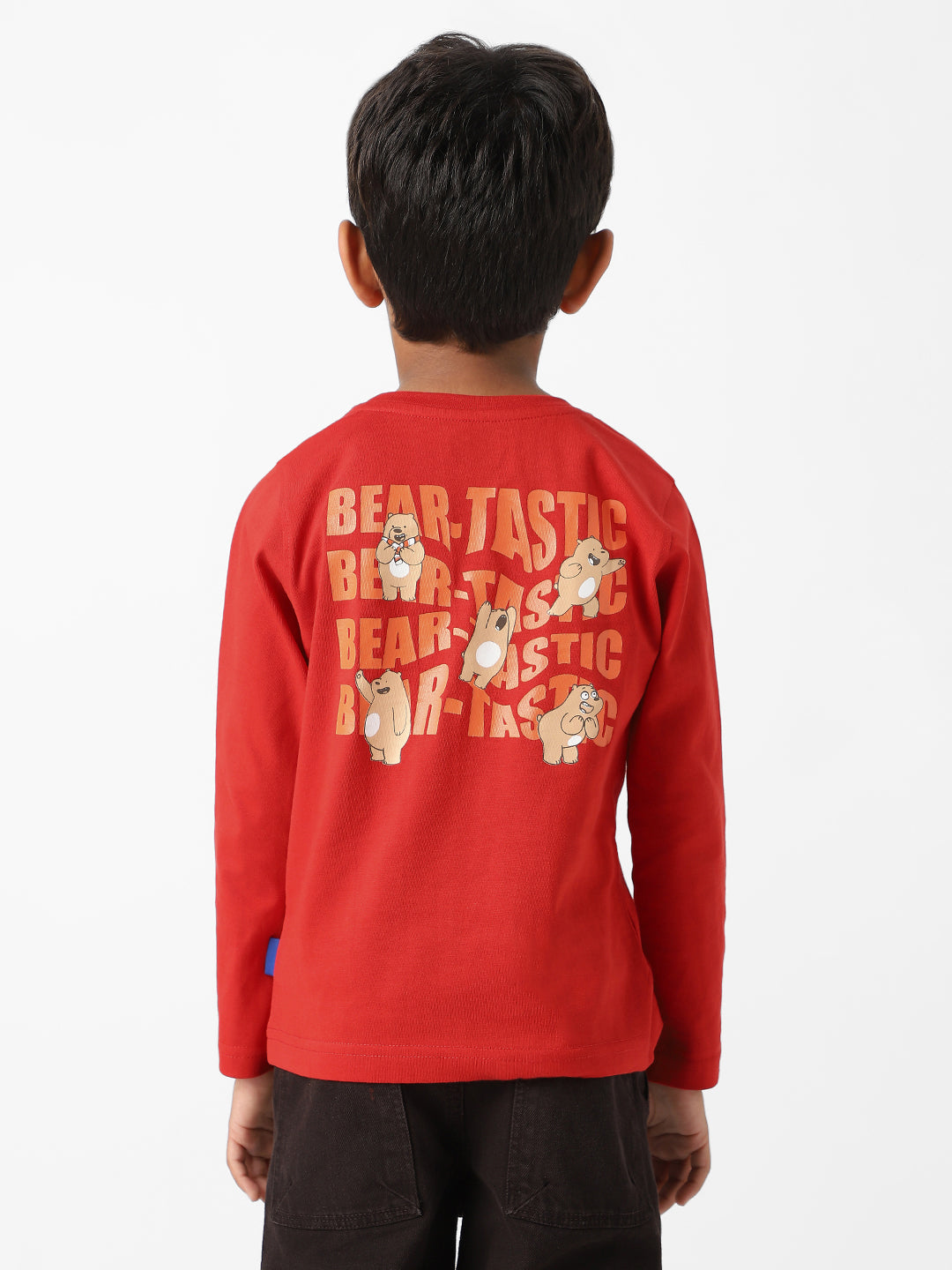 Nautinati Boys' Cotton T-shirt With Badge Detailing