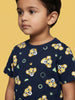 Nautinati Boys Lion King Simba Printed Regular Fit T-shirt and Shorts Co-ord Set
