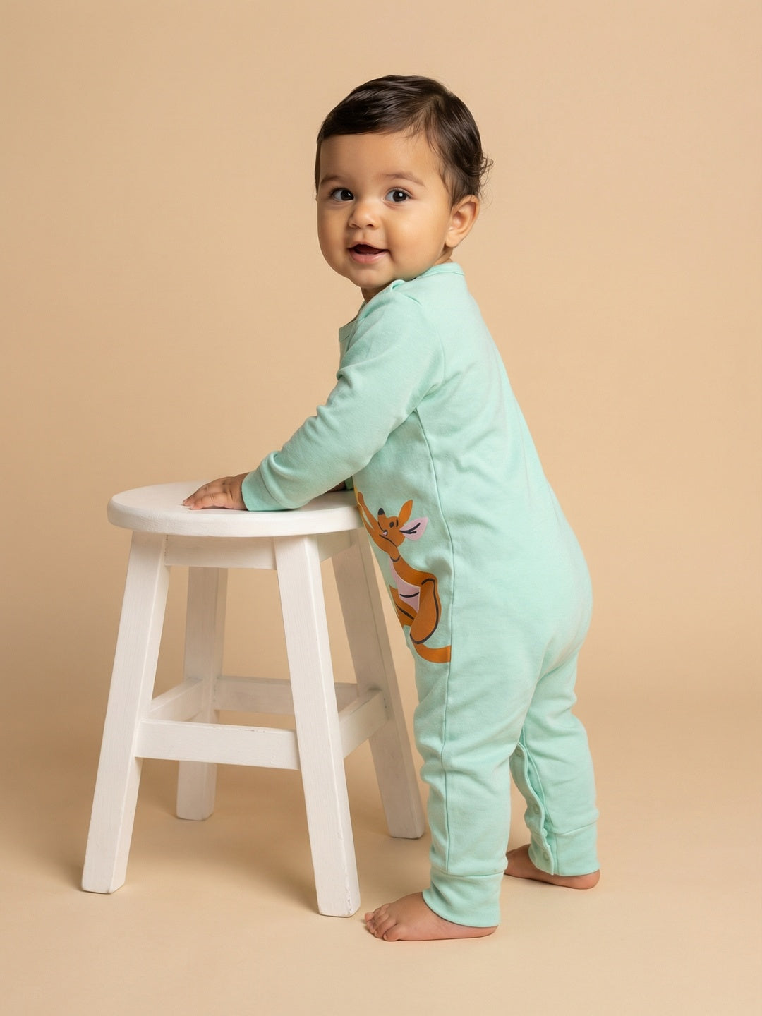 Nautinati Baby Boys' 100% Cotton Pack of 2 Disney Winnie the Pooh Print Sleepsuits