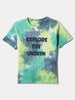 Nautinati Boys' Cotton T-shirt and Shorts Set | Tie and Dye |  Age 2 - 10 Years