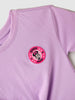Nautinati Cotton Purple Minnie Mouse T-shirt for Girls