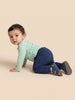Nautinati Boys' Cotton Sea Animal Printed T-shirt and Joggers Co-ord Set