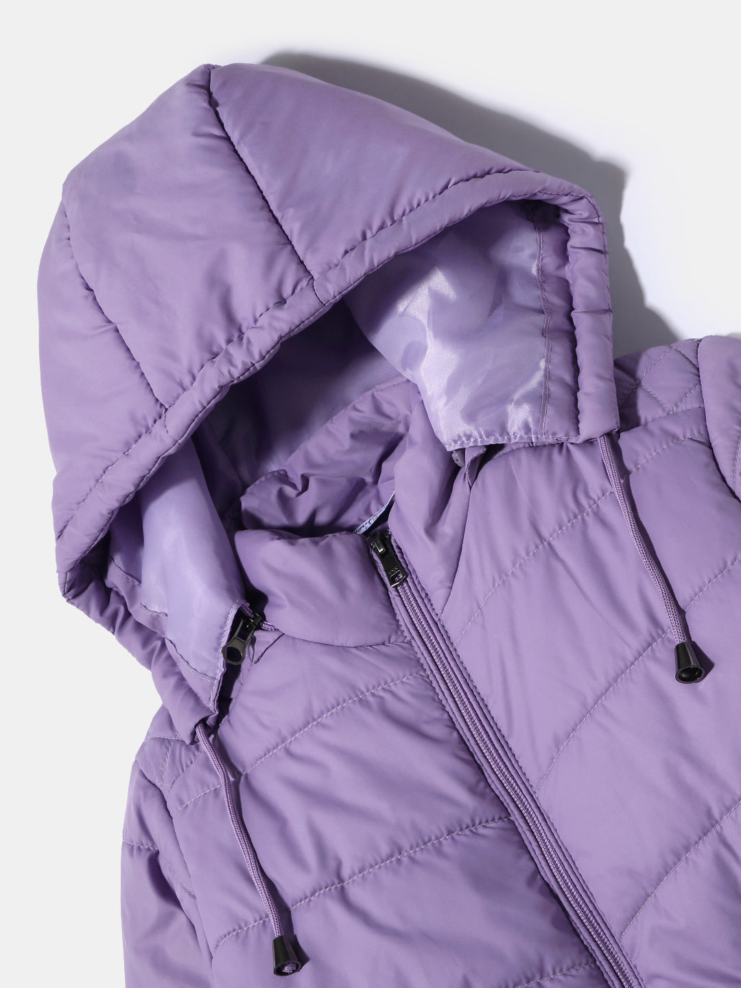 Nautinati Girls' Puffer Jacket | Hooded Design| Age 2 - 10 Years