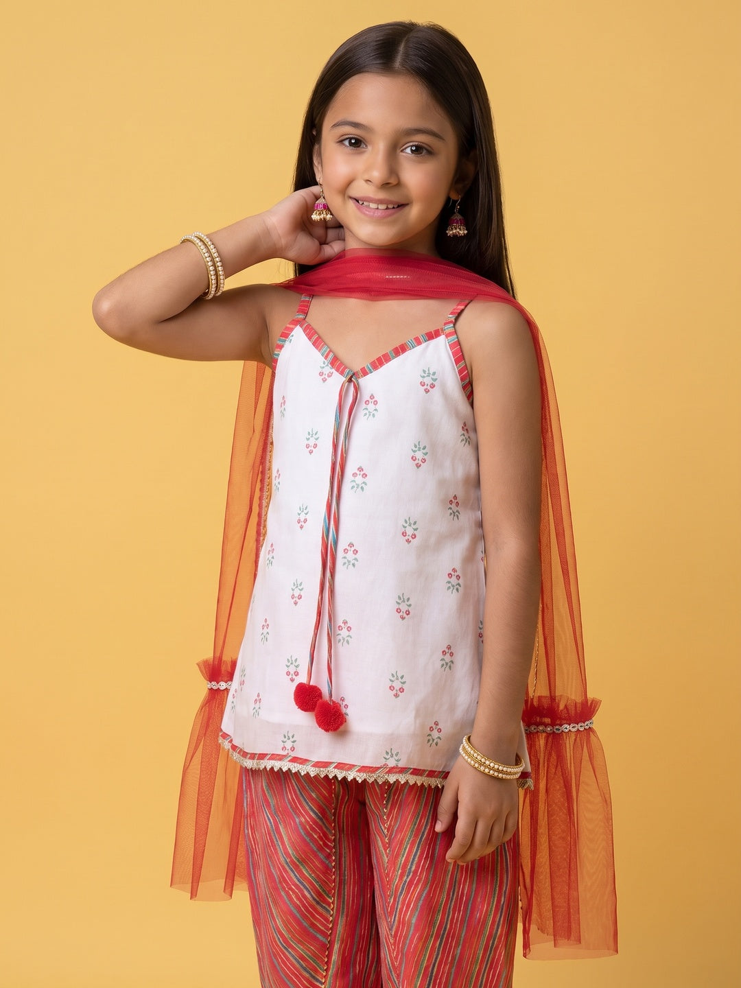 PRINTED ETHNIC SET