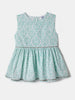 Nautinati Girls Ethnic Top & Bottom Set | Pack of 1 | 5-6Y