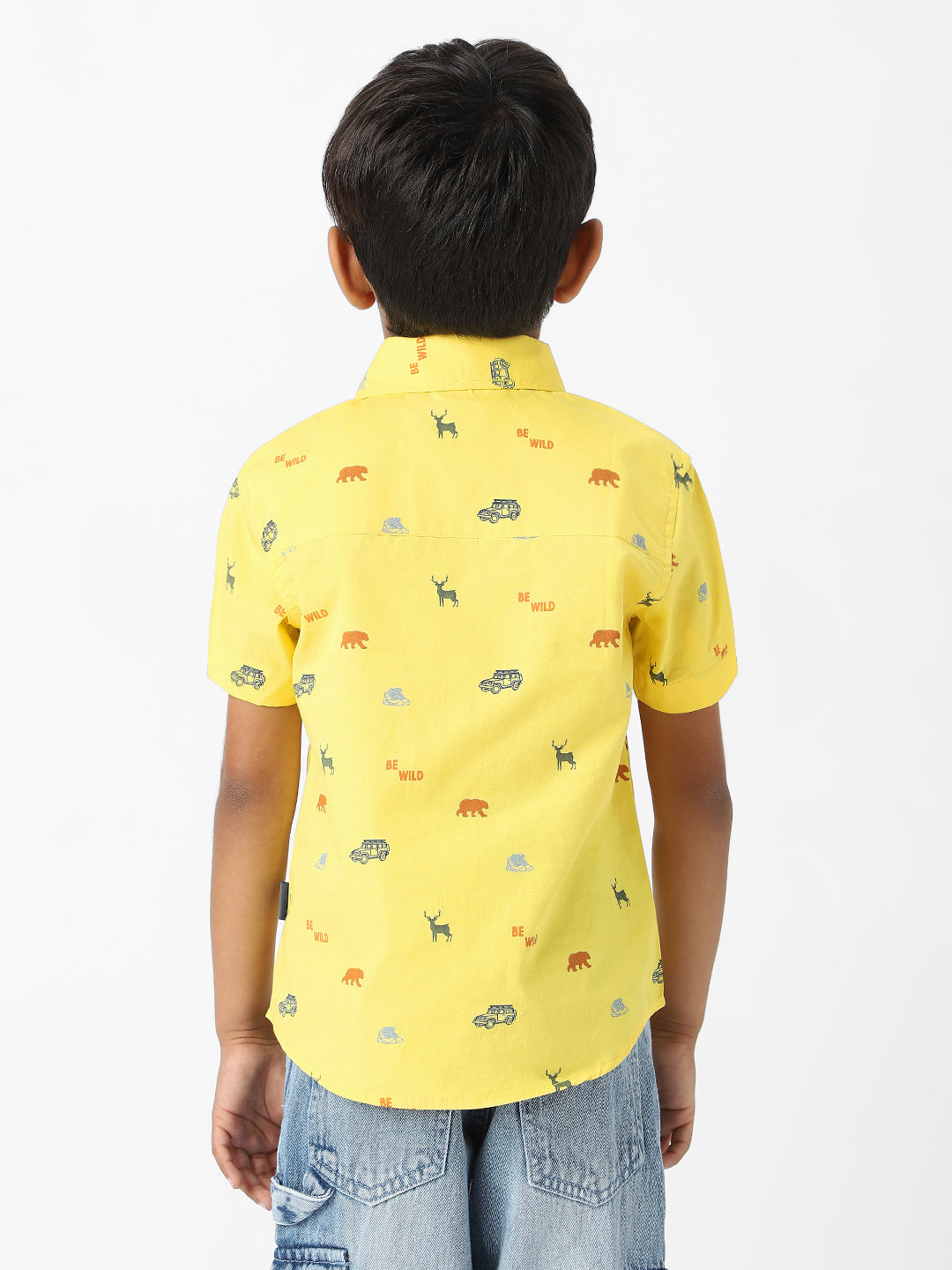 Nautinati Boys' All-over Print Shirt