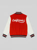 Nautinati Colourblocked Red and White Jacket for Boys