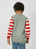 Boys Train-Themed Acrylic Pullover Sweatshirt