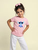 Nautinati Girls' Cotton Pack of 2 Disney Lilo & Stitch Printed T-shirts
