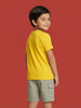 Nautinati Boys' 100% Cotton Crew Neck Disney Mickey Mouse Racing Placement Print T-shirt