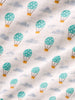 Nautinati Baby Boys' Muslin 100% Cotton Pack of 2 All-over Print Woven Swaddles