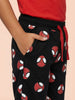 Nautinati Boys Pure Cotton Night Suit with Marvel Spiderman Printed T-shirt with Joggers