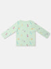 Nautinati Infants Cotton Cute Print Pack of 2 T-shirt