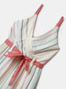 Nautinati Multicolour Strpied Jumpsuit for Girls