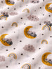 Nautinati Baby Girls' Muslin 100% Cotton Pack of 2 All-over Print Woven Swaddles