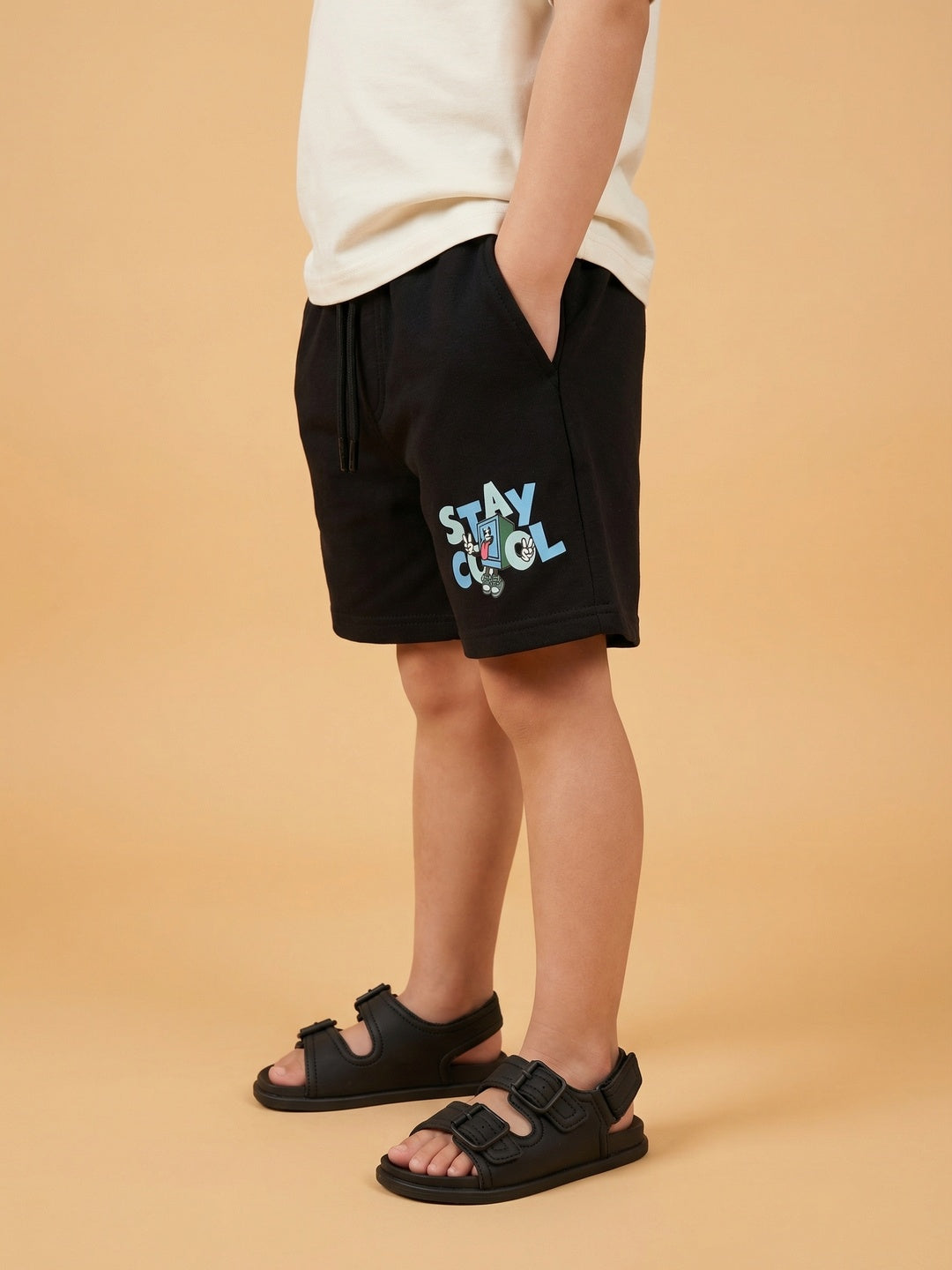 Nautinati Boys’ 100% Cotton Pack of 2 Gaming-theme All-over Print Lounge Shorts