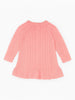 Nautinati Baby Pink Knit Sweater Dress for Girls