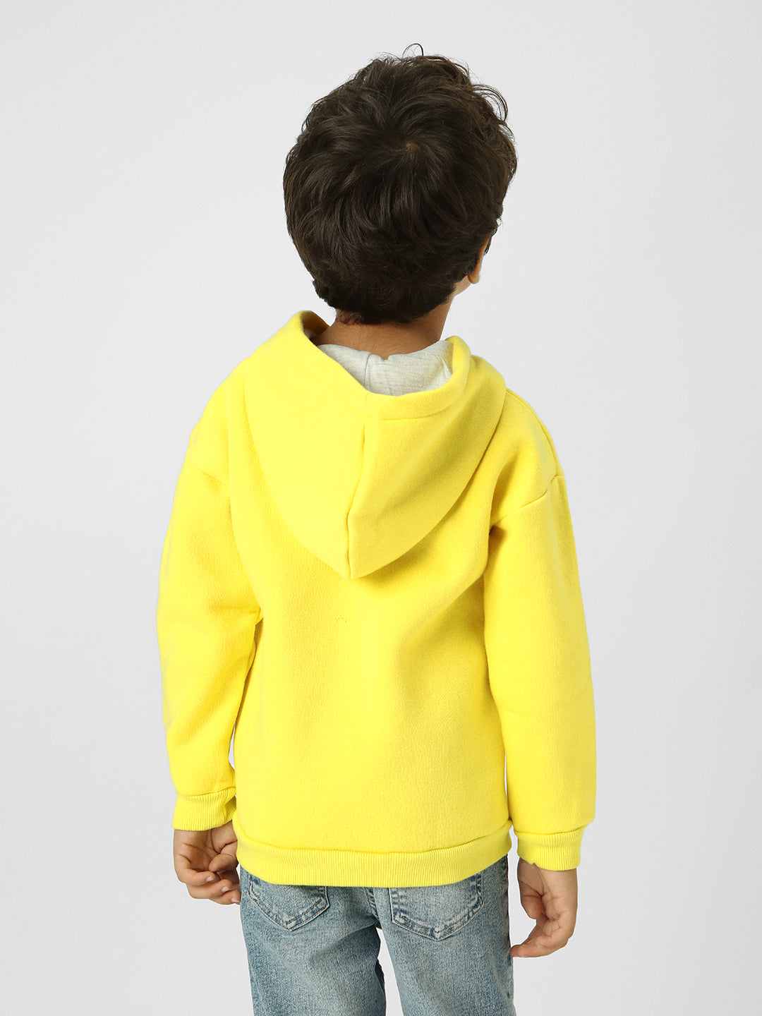 Boys Graphic Applique Hooded Pullover Sweatshirt