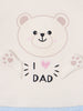 Nautinati Infantsâ€™ Premium Cotton Colourblock & Graphic Printed Sleepsuit