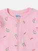 Nautinati Infant's Premium Cotton Graphic Printed Pack of 2 Sleepsuits