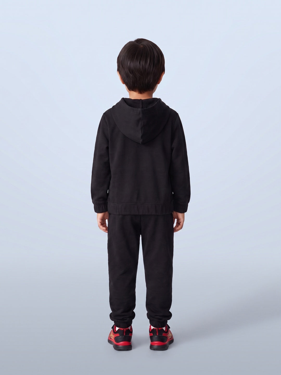 Nautinati Boys Disney Cars Graphic Printed Oversized Hoodie and Jogger Set