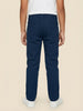 Nautinati Boys 100% Cotton Solid Relaxed Fit Twill Woven Carpenter Pants with Side Adjuster & Utility Pockets