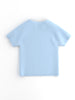 Nautinati Blue Graphic Print T-shirt and Pants Set for Infant Boys
