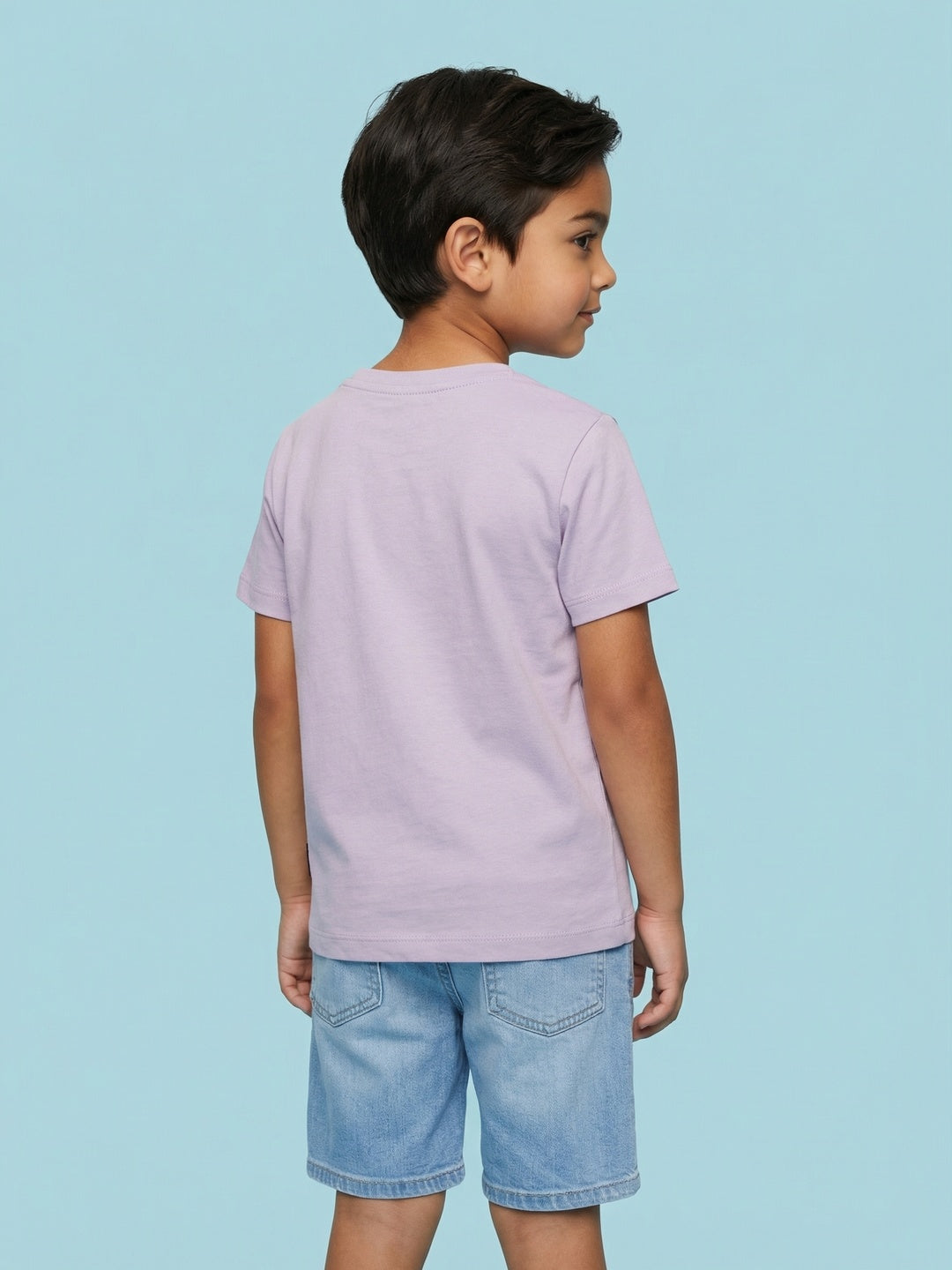 Nautinati Boys' Pack of 2 Cotton Ocean Printed T-shirts