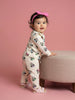 Nautinati Baby Girls' 100% Cotton All-over Disney Minnie Mouse & Heart Print T-shirt and Trackpant Co-ord Set