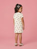 Nautinati Girls' 100% Cotton All-over Unicorn Print T-shirt Dress