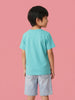 Nautinati Boys' 100% Cotton Crew Neck Marvel Spiderman Placement Print T-shirt
