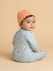Nautinati Baby Boys 100% Cotton All-over & Placement Teddy Print 5-pieces Gift Set