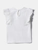 Nautinati Girls' Cotton Top and Mesh Skirt Set| Pigment Print | Age 0 - 2 Years