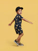Nautinati Boys Lion King Simba Printed Regular Fit T-shirt and Shorts Co-ord Set