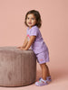 Nautinati Girls' Cotton Disney Minnie Mouse and Daisy Printed T-shirt and Shorts Co-ord Set