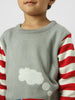 Boys Train-Themed Acrylic Pullover Sweatshirt