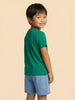 Nautinati Boys' 100% Cotton Crew Neck Disney Mickey Mouse Racing Placement Print T-shirt