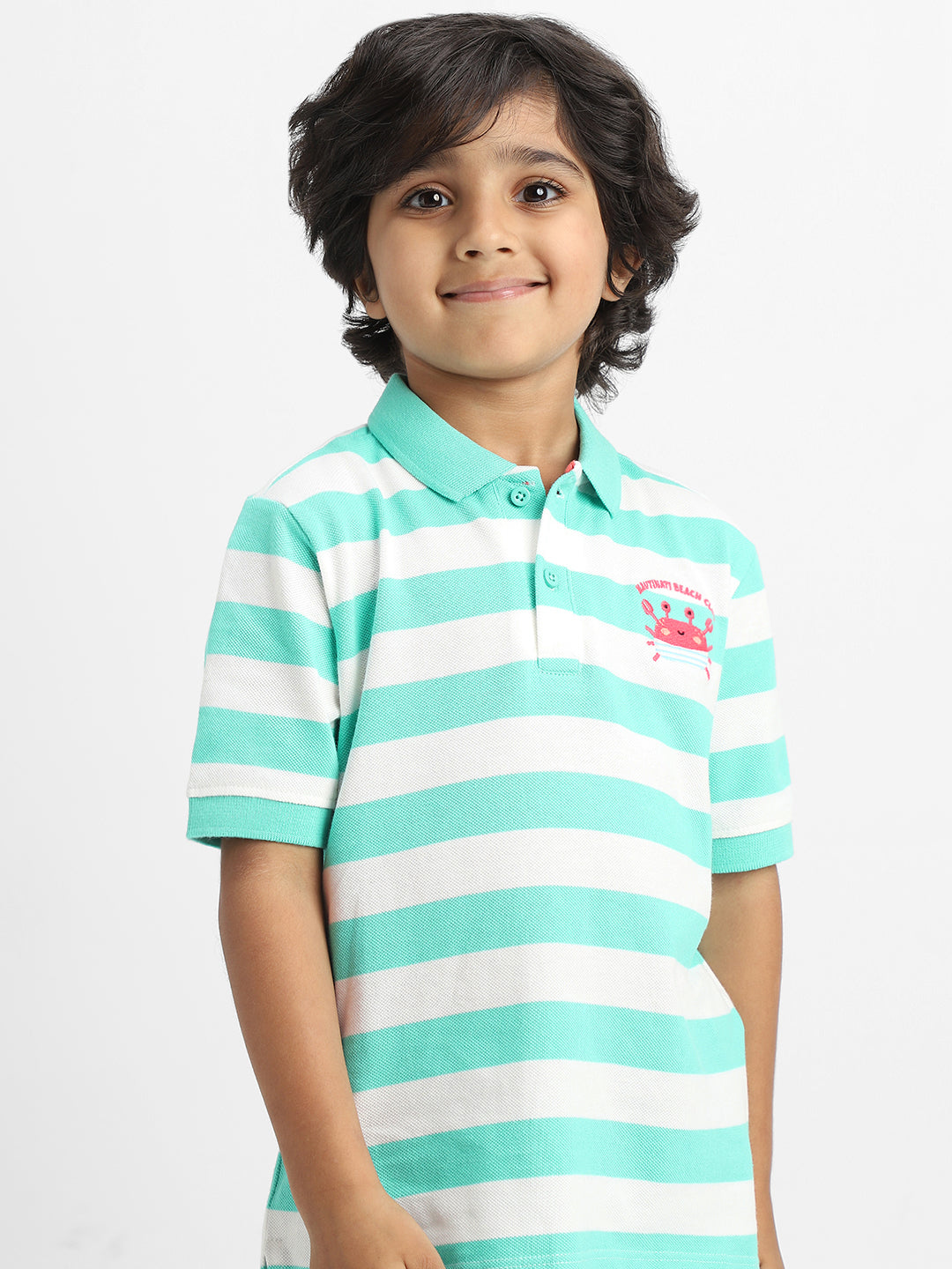 Nautinati Boys Cotton Polo T-shirt | Age 2 - 10 Years