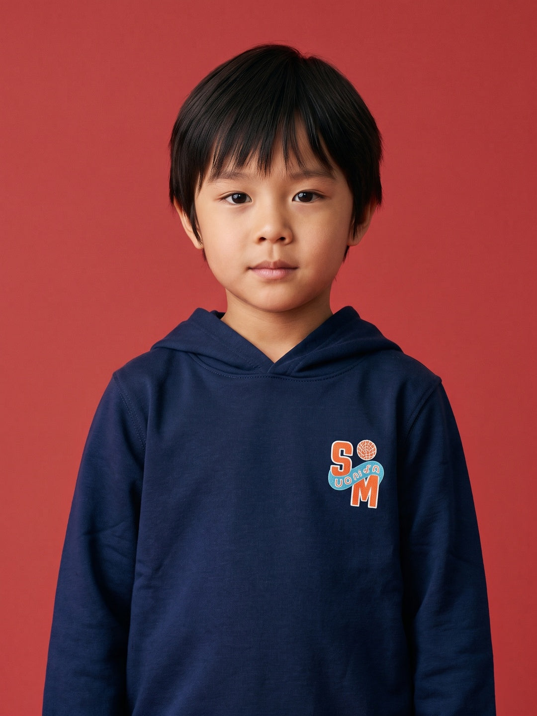 Nautinati Boys Marvel Spider-Man Oversized Varsity Hoodie and Jogger Set