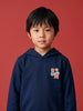 Nautinati Boys Marvel Spider-Man Oversized Varsity Hoodie and Jogger Set
