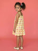 Nautinati  Girls All-over Minnie Mouse Printed Regular Fit Tie-up Style Sleeveless Dress