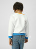 Boys Colourful-Ribbed Sweatshirt