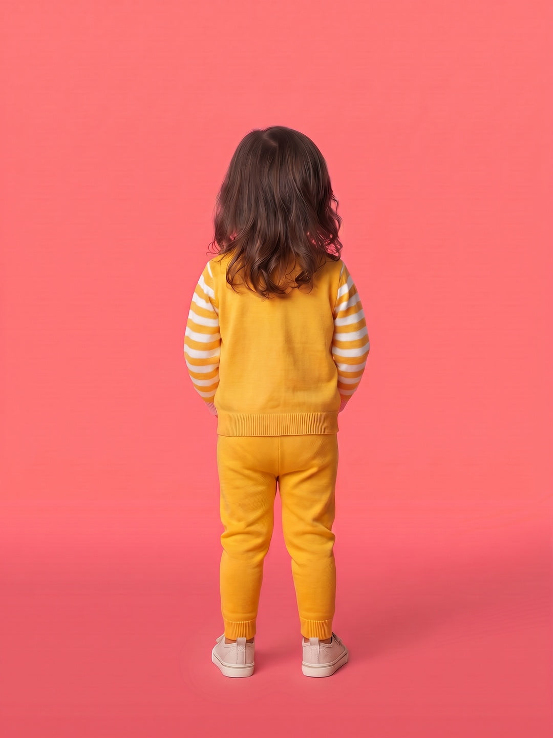 Nautinati Baby Girls Farm Sweater & Jogger Set