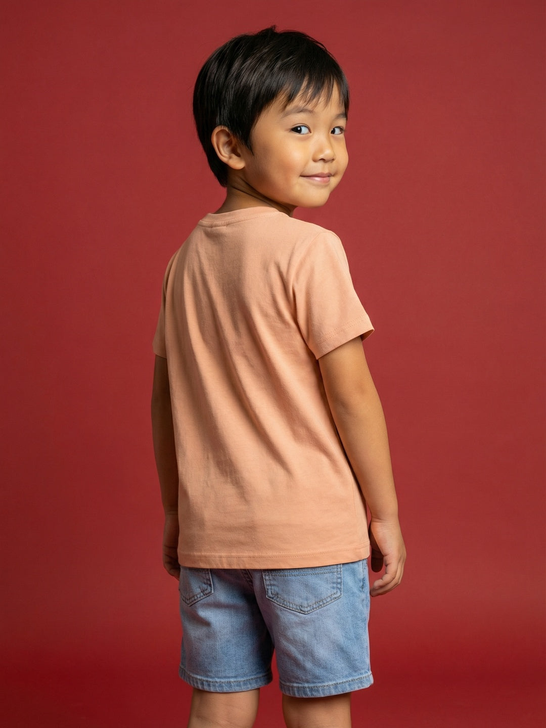 Nautinati Boys' 100% Cotton Crew Neck Marvel Spidey Sense Placement Print T-shirt