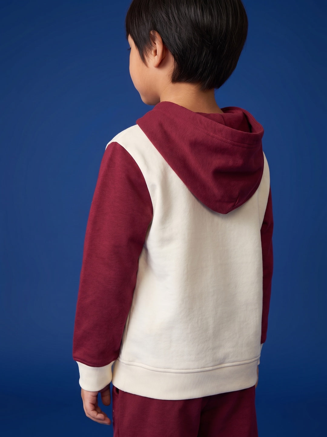 Nautinati Boys Disney Mickey Mouse Puff Printed Oversized Hoodie and Jogger Set